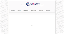 Desktop Screenshot of magicdisplays.co.za